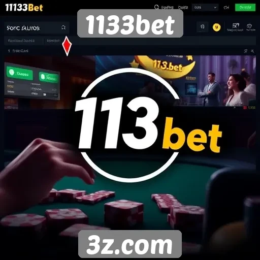 Características principais do site de jogos 1133bet