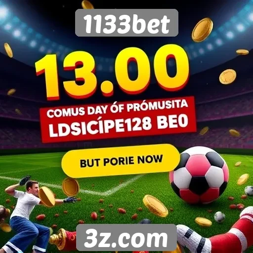 Promoções e bônus oferecidos pelo 1133bet