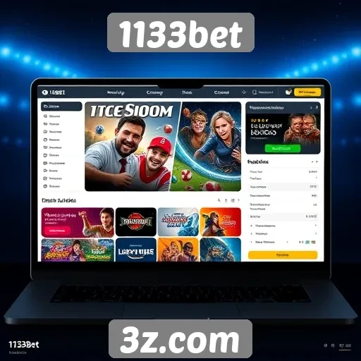 Experiência do usuário no site 1133bet